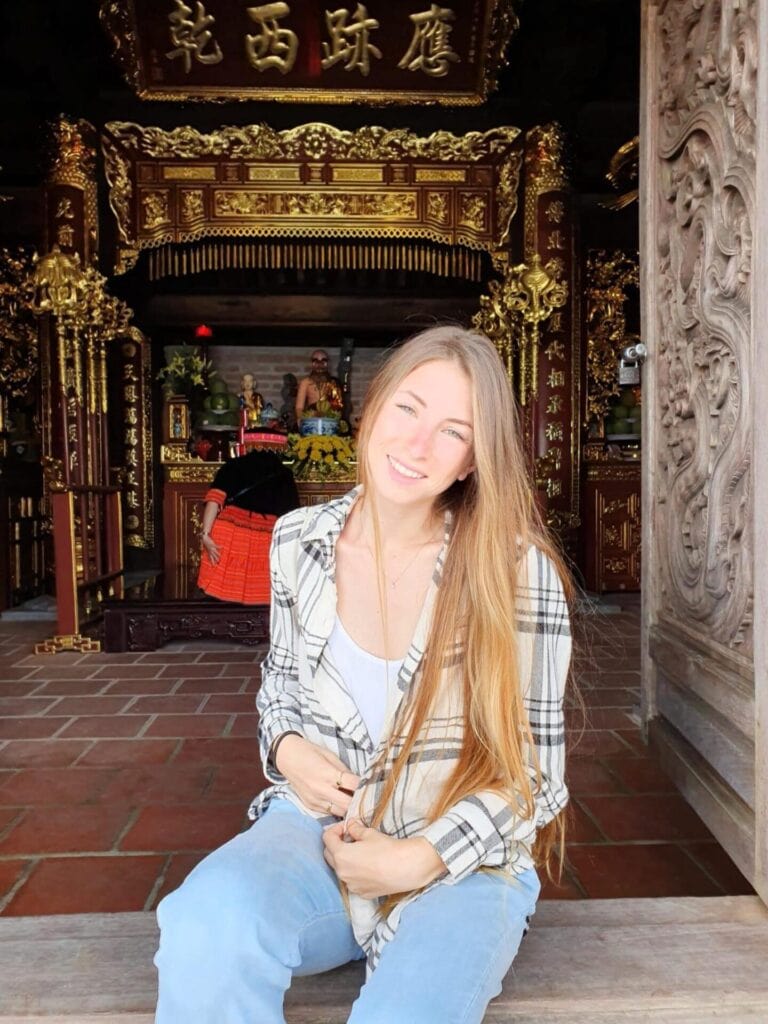 Shir Diner is a medical student and humanitarian aid volunteer. Photo by Nir Diner