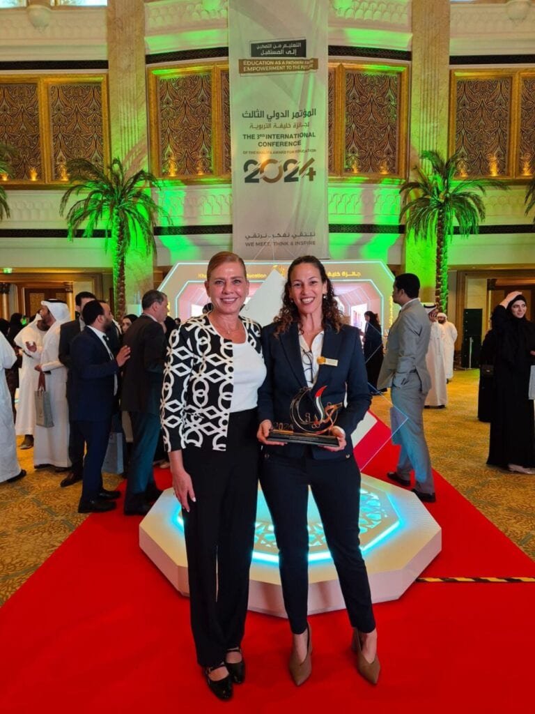 Prof. Tzipi Horowitz-Kraus with Dr. Yifat Turbiner. Photo via Technion-Israel Institute of Technology