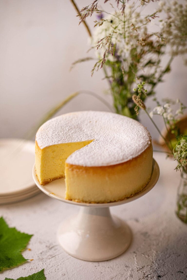 Lehamim’s classic cheesecake is the first to sell out each Shavuot. Photo by Daniel Lailah