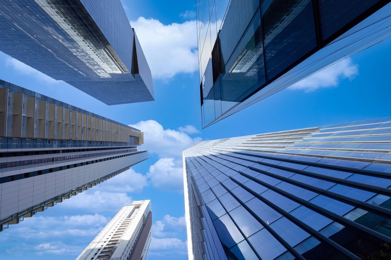 Still going up. Skyscrapers in Tel Aviv's financial district. Photo by Eskystudio, via Shutterstock