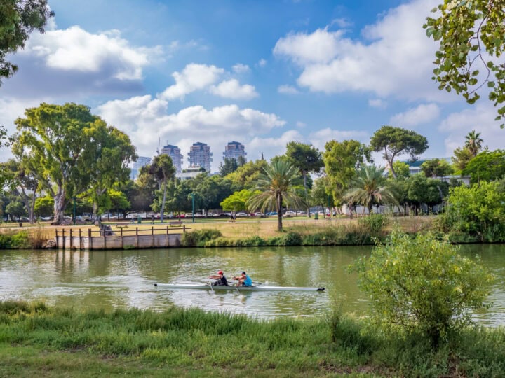 Tel Aviv’s Yarkon Park. Photo by Boris-B. via Shutterstock.com