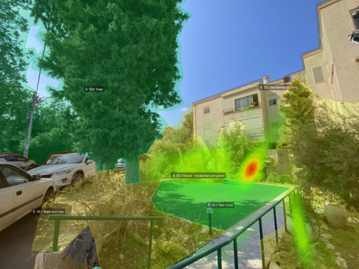 Eye tracking technology was used to record data for the study. Photo courtesy of the The Technion – Israel Institute of Technology