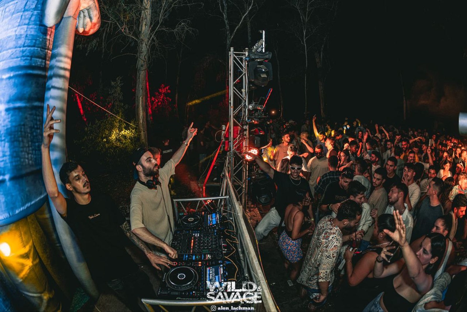 Electronic music duo Dip Treep. Photo by Alon Lachman/Wild&Savage