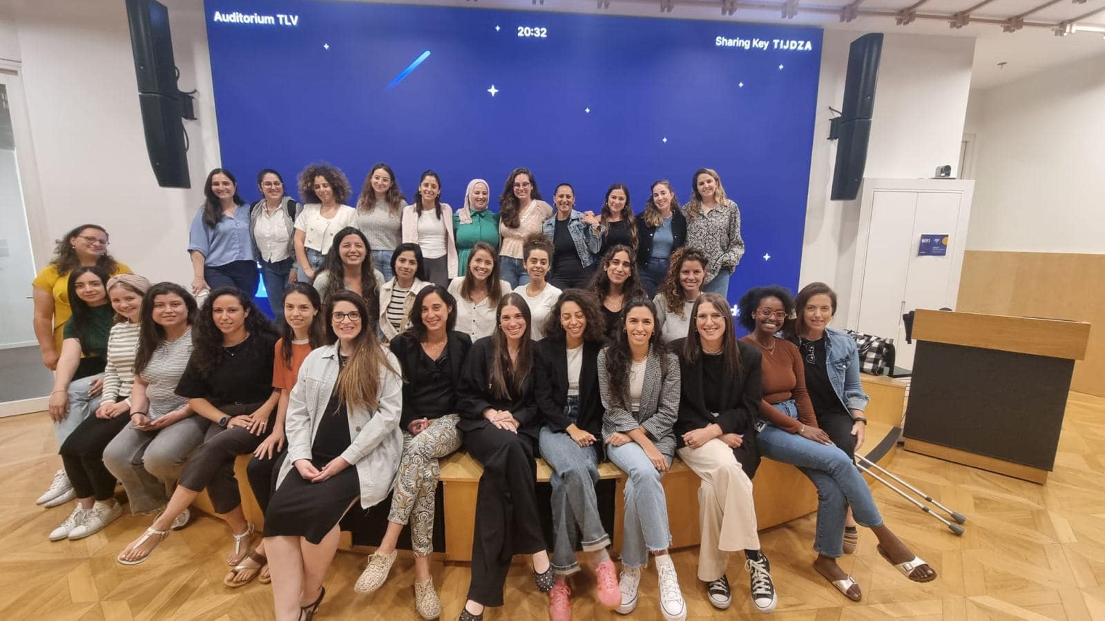 The sixth FemForward cohort includes women affected by the Gaza war. Photo by Dmitry Pogosov