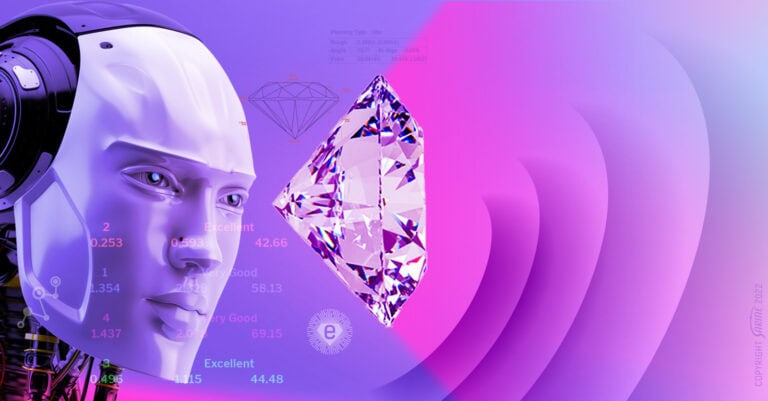 Sarine introduced eGrading machines, using AI to grade diamonds. Photo courtesy of Sarine