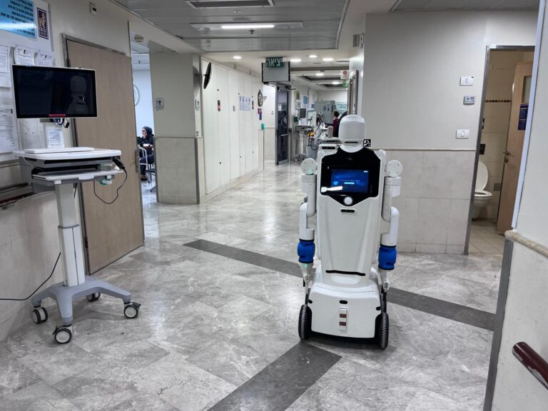 Gary robots are even being trained to clean toilets. Photo courtesy of Unlimited Robotics