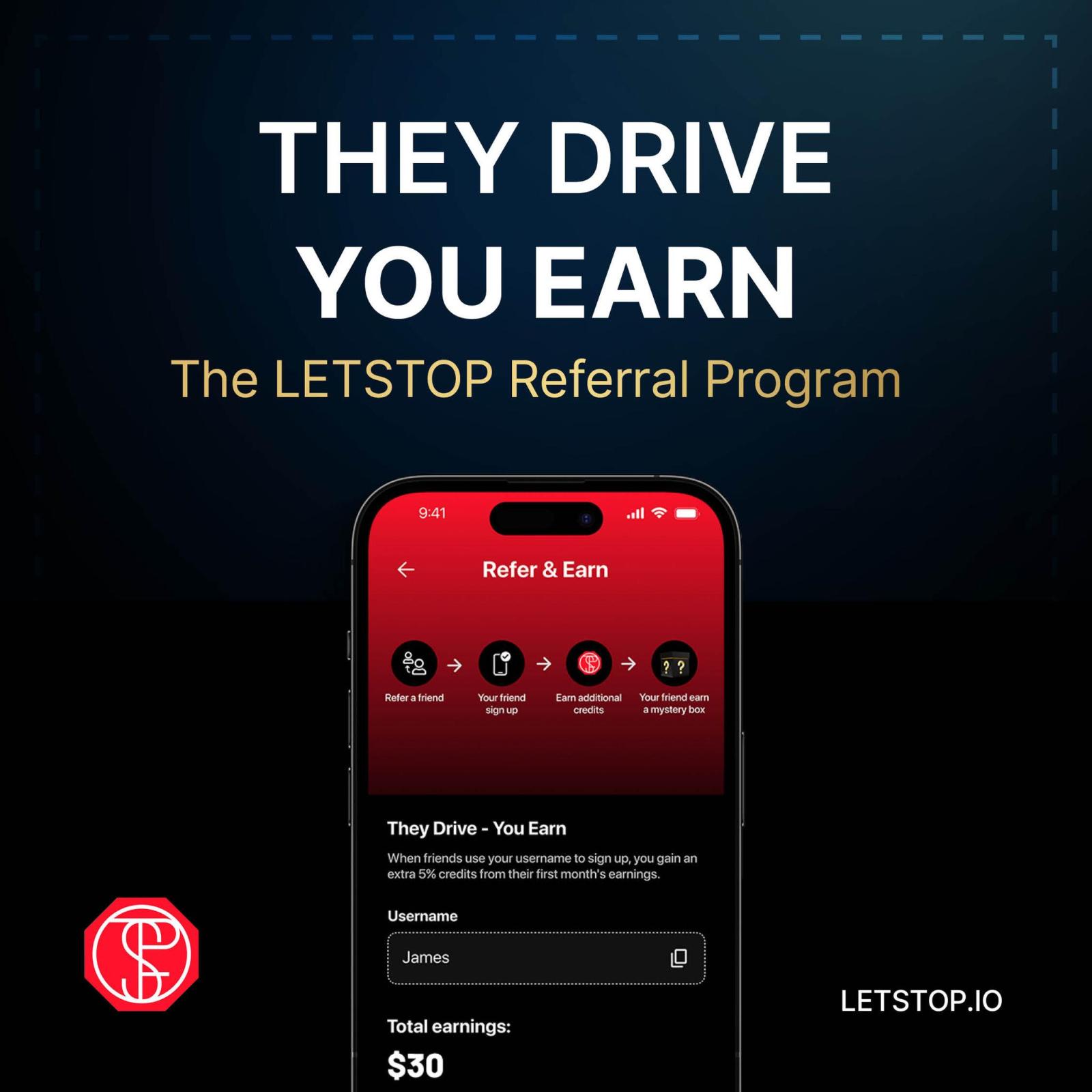 LETSTOP's reward system. Photo via LETSTOPs Facebook page