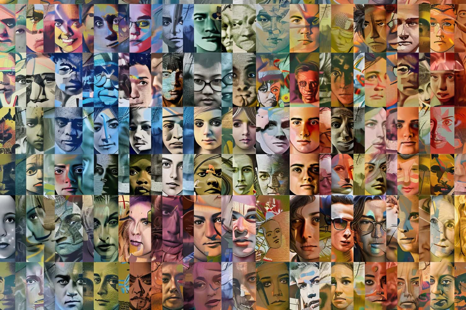 Autism awareness collage by Freepik.com