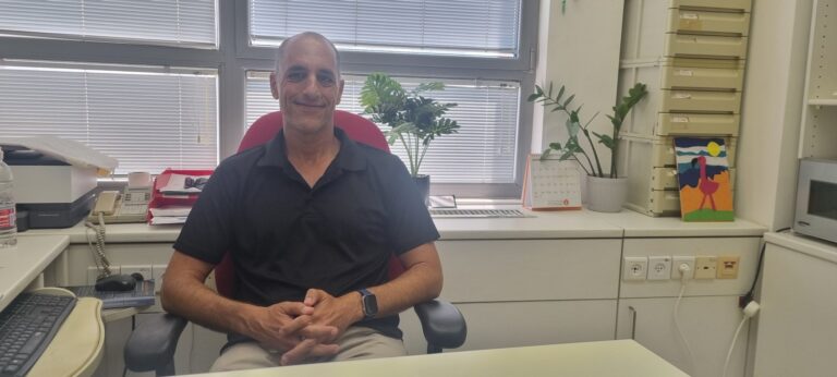 Idan Menashe, director of National Autism Research Center. Photo by Yulia Karra 