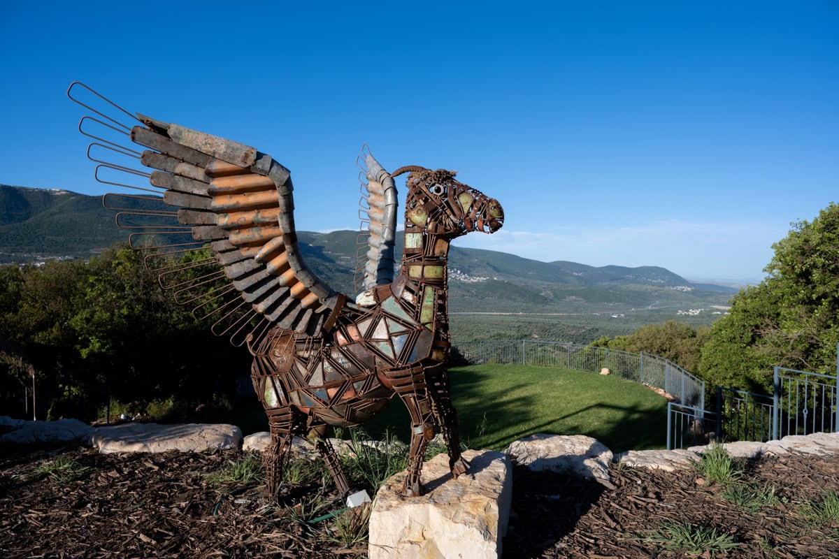 The view from the top of Havat Rom. Photo courtesy of Havat Rom