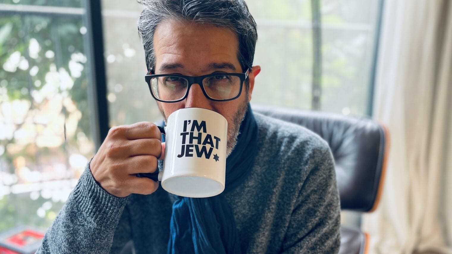 Eitan Chitayat, creative director and founder of Tel Aviv-based international Natie Branding Agency, and  creator of “I’m That Jew.” Photo courtesy of Eitan Chitayat