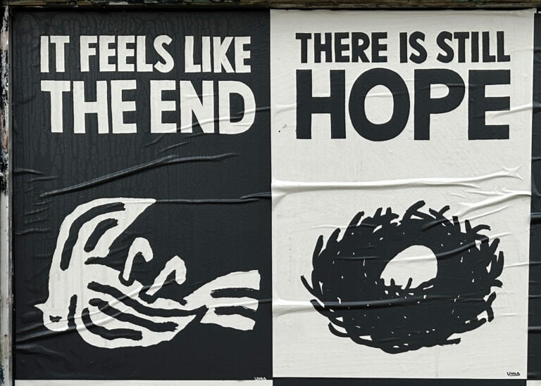 “Hope – The End” by Unga, Broken Fingaz. Photo courtesy of JDW