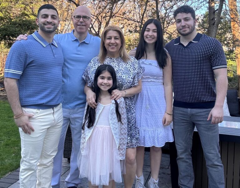 Ruhama and Yossi Shitrit with their four children. Photo courtesy of Ruhama Shitrit