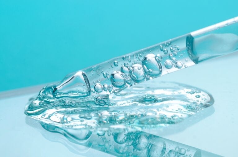 A closeup of a hyaluronic acid treatment. Photo via Freepik.com