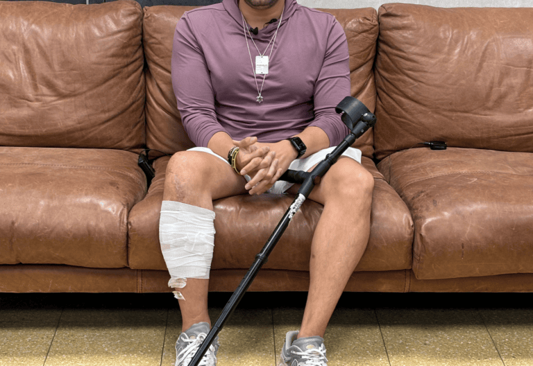 Aaron has been in rehab for 10 months. Photo by Natalie Selvin/ISRAEL21c