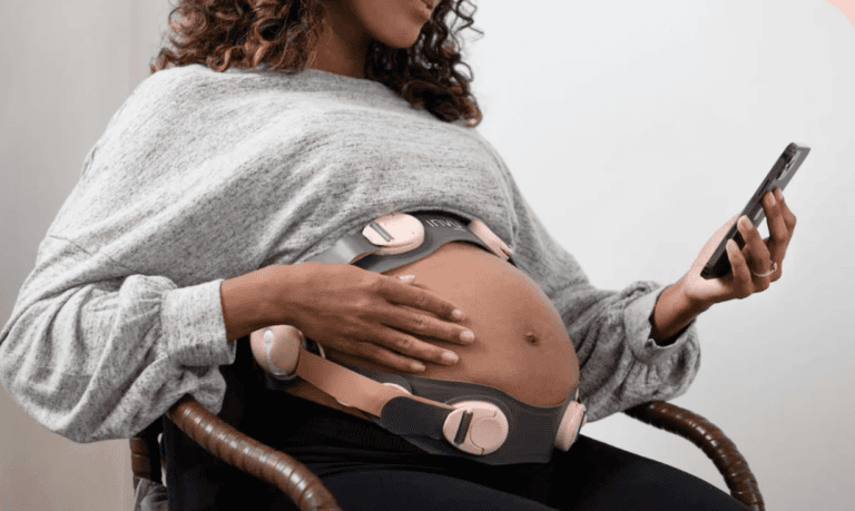 Nuvo’s wearable Invu remote pregnancy monitor was cited in TIME’s Home Health category. Photo: screenshot