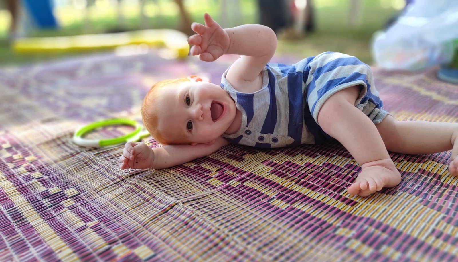 Kfir Bibas turned 1 in January, in Gaza captivity. Photo courtesy of Media Central