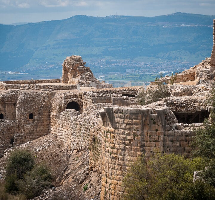 Ruins of the Nimrod Fortress. Photo by Nina Mikryukova via Shutterstock
