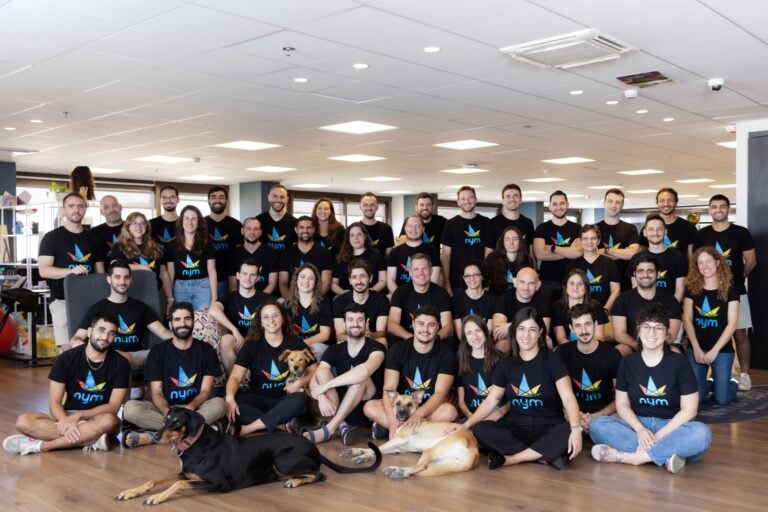 The Nym team. Photo by Hagar Bader