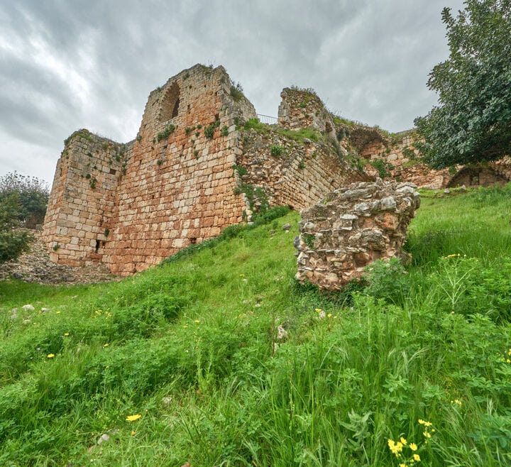 Yehiam Fortress, located within the Yehiam National Park. Photo by Yuri Turkov via Shutterstock