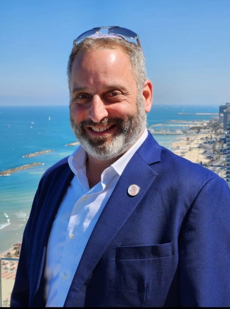 Dov Maisel, VP of operations at United Hatzalah. Photo courtesy of United Hatzalah