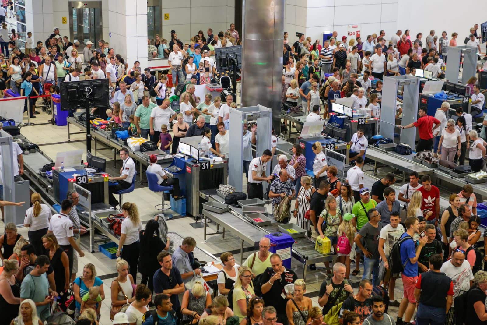 Security lines at airports are a major pain point of travel that SeeTrue is easing. Photo by Marius Dobilas via Shutterstock.com
