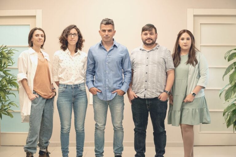 The Canotera executive team in Haifa. Photo courtesy of Canotera