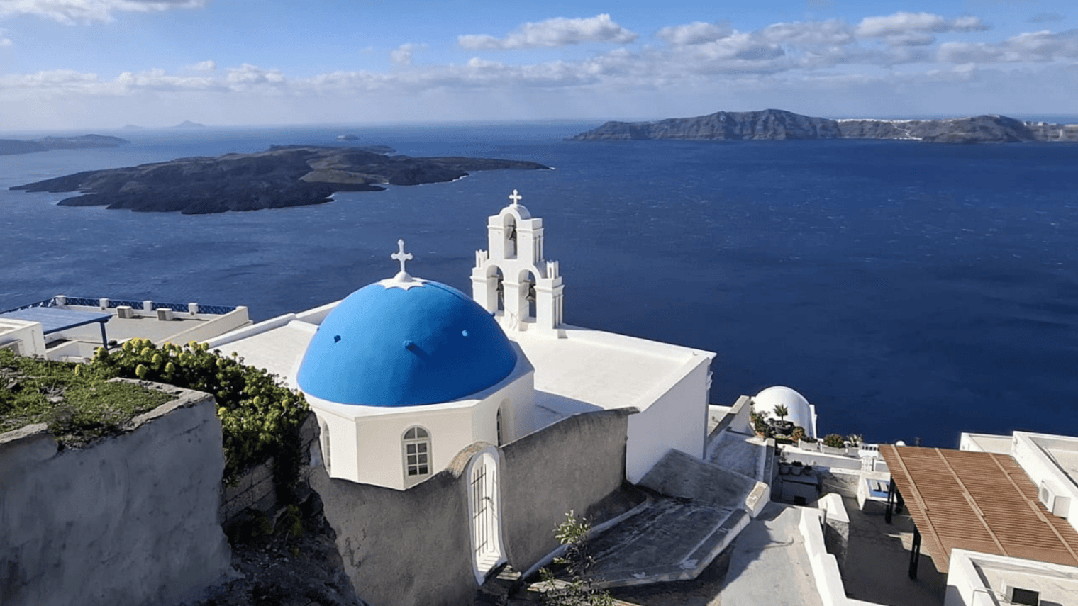Recent earthquakes in Santorini offered Prof. Beverly Goodman Tchernov an incredible chance to experience ancient history. Photo courtesy of Beverly Goodman Tchernov