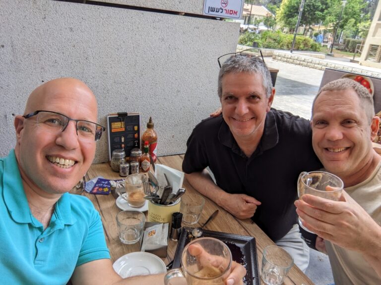 From left, Impilo cofounders Noam Alon, Tzachi Davidi and Eitan Yanuv. Photo courtesy of Impilo