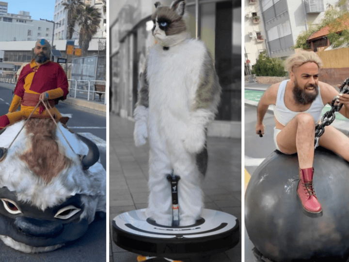 Aviram Carmeli has worn some meticulously silly costumes over the last decade. Photos via aviram_carmeli/Instagram