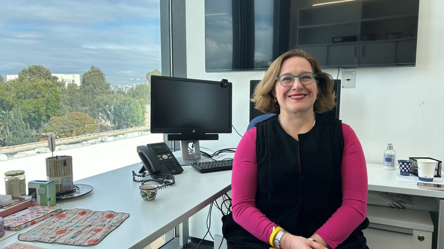 Finding positivity in everything. Edith Zakai-Or, CEO of Maytiv Center for Positive Psychology at Reichman University. Photo by Nicky Blackburn