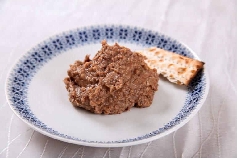 There’s a tantalizing bevy of recipes for charoset. Photo by Efrat Shine via Shutterstock