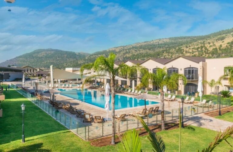 The Galilion Hotel in the Hula Valley. Photo by Rotem Golan
