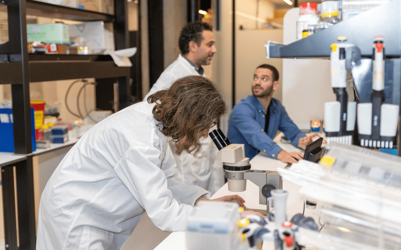 The Itay&Beyond team is made up of a half dozen experts in their respective fields. Photo by Dor Pazuelo/Itay&Beyond