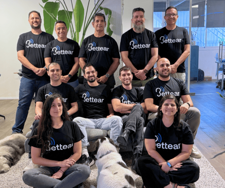 Some of the Bettear team in Tel Aviv. Photo courtesy of Bettear