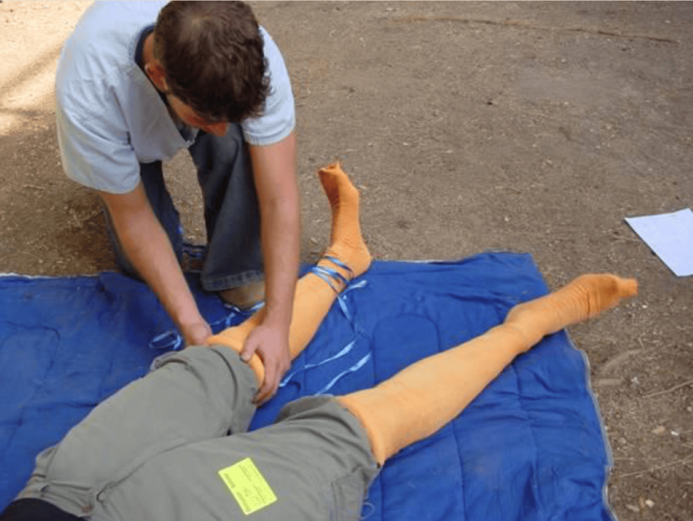 The HemaShock device is applied in emergency cases of dangerously low systolic blood pressure caused by hemorrhagic shock or cardiac arrest. Photo courtesy of OHK Medical