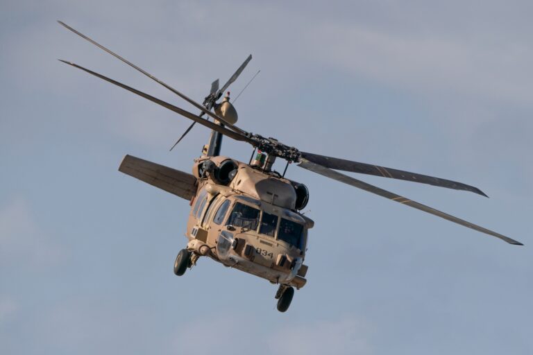 An IAF helicopter. Photo by Ilan Elgrably via Shutterstock