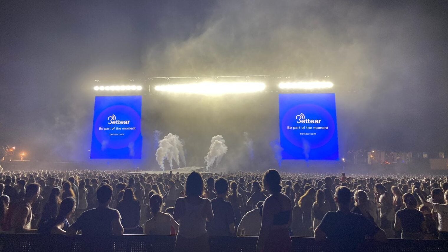 Bettear’s AI assistive listening system makes audio accessible through the listener’s own hearing aids, cochlear implants or earphones. Photo courtesy of Bettear