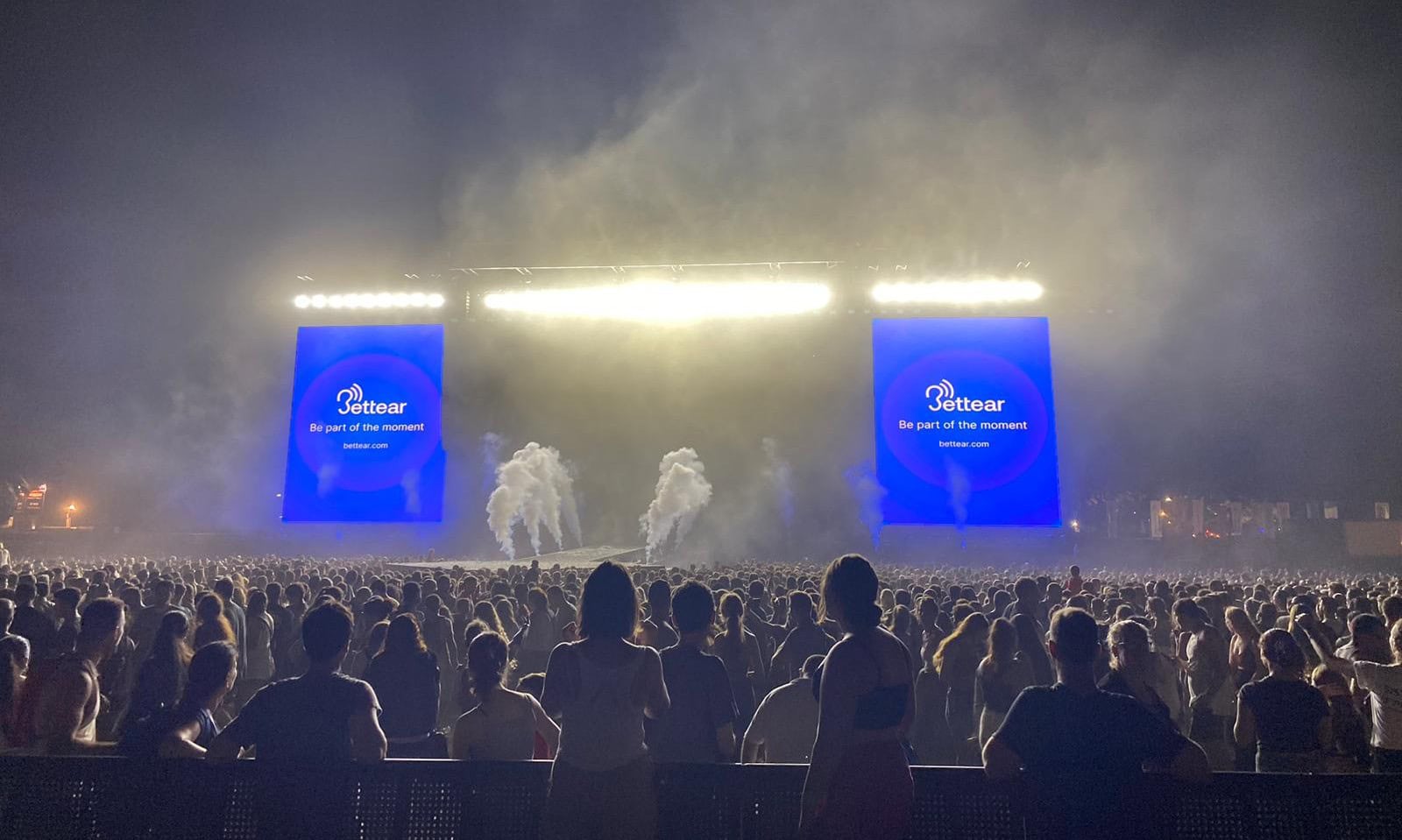 Bettear’s AI assistive listening system makes audio accessible through the listener’s own hearing aids, cochlear implants or earphones. Photo courtesy of Bettear