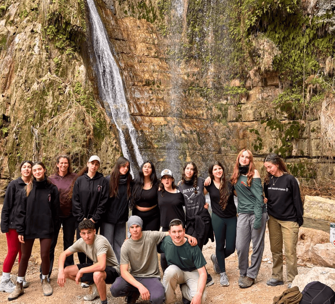The culmination of a four-day trek through Israel’s natural vistas. Photo by Shaked Gorbatt
