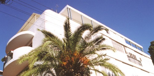 A Bauhaus building on Yael Street