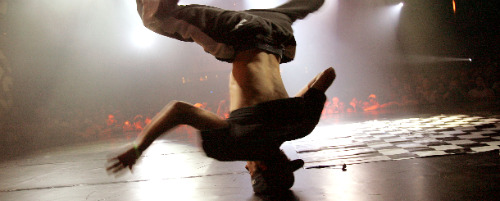 Israeli breakdancer busts a move