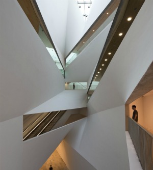 Inside the new wing