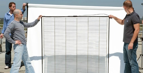 The world's first solar window, Pythagoras.