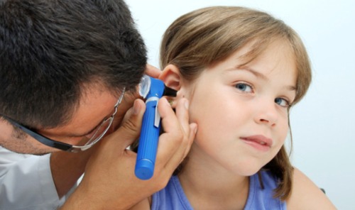 Child ear infection