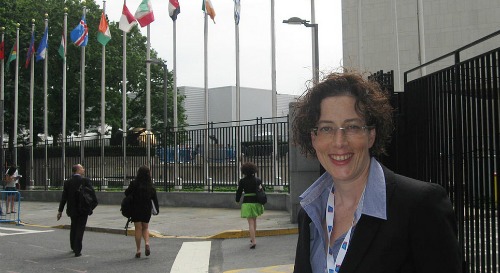 Viva Sarah Press at UN