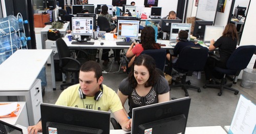 AnyClip office in Jerusalem