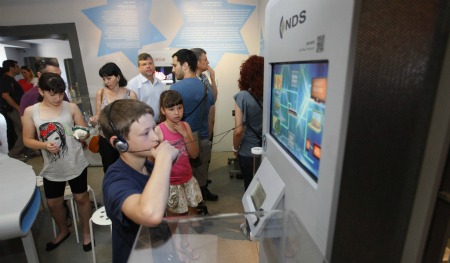 NDS VideoGuard enhances the viewing experience. Photo courtesy of Bloomfield Science Museum